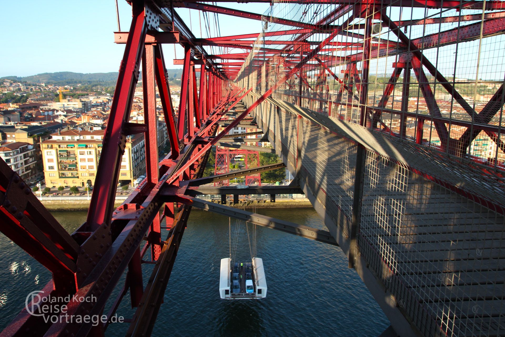 Spanien - Baskenland - Getxo - Puente de Vizcaya, Biskayabruecke, Weltkulturerbe